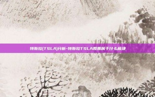 特斯拉(TSLA)分析-特斯拉TSLA股票属于什么板块