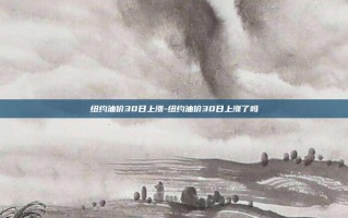 纽约油价30日上涨-纽约油价30日上涨了吗