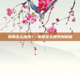 美股怎么提现？-美股怎么提现到微信