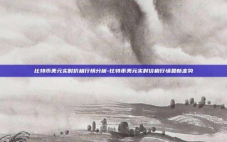 比特币美元实时价格行情分析-比特币美元实时价格行情最新走势