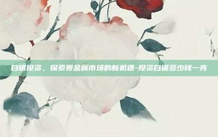 白银投资，探索贵金属市场的新机遇-投资白银多少钱一克