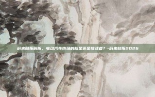 蔚来财报解析，电动汽车市场的新星还是挑战者？-蔚来财报2026