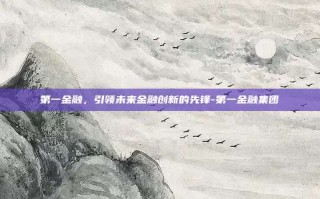 第一金融，引领未来金融创新的先锋-第一金融集团