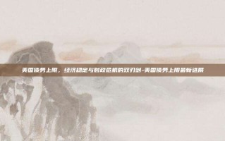 美国债务上限，经济稳定与财政危机的双刃剑-美国债务上限最新进展