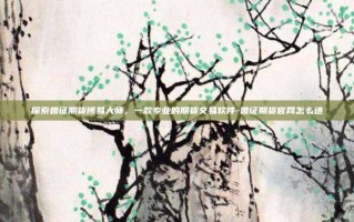 探索鲁证期货博易大师，一款专业的期货交易软件-鲁证期货官网怎么进