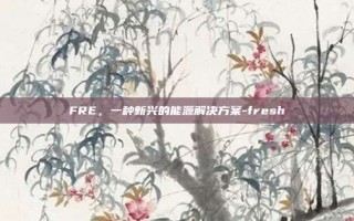 FRE，一种新兴的能源解决方案-fresh
