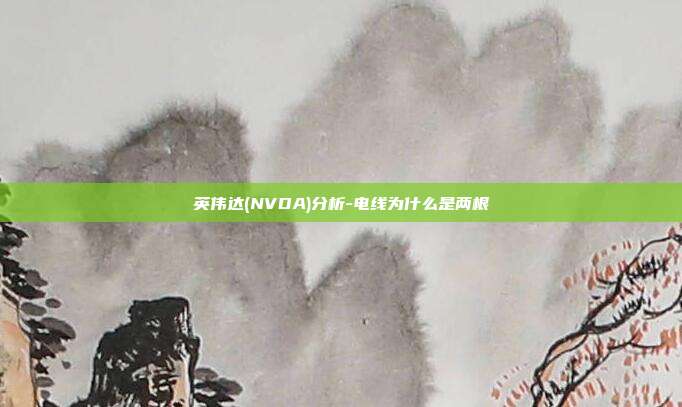 英伟达(NVDA)分析-电线为什么是两根-第1张图片-欧易官网APP下载 英伟达(NVDA)分析-电线为什么是两根-第1张图片-欧易官网APP下载