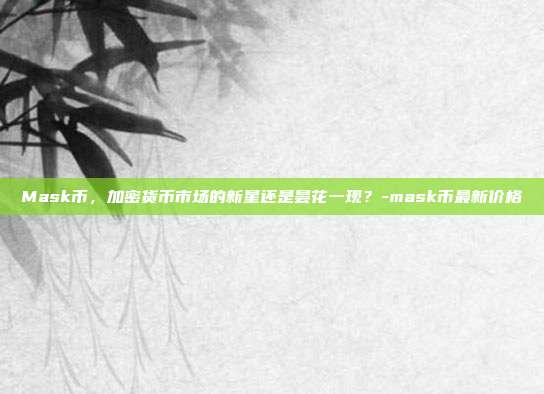 Mask币，加密货币市场的新星还是昙花一现？-mask币最新价格-第1张图片-欧易官网APP下载