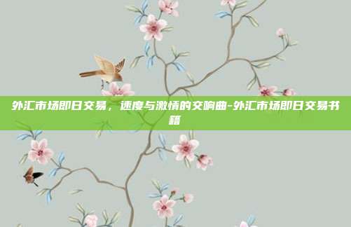 外汇市场即日交易,速度与激情的交响曲-外汇市场即日交易书籍-第1张图片-欧易官网APP下载 外汇市场即日交易,速度与激情的交响曲-外汇市场即日交易书籍-第1张图片-欧易官网APP下载