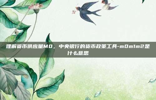 理解货币供应量M0,中央银行的货币政策工具-m0m1m2是什么意思-第1张图片-欧易官网APP下载 理解货币供应量M0,中央银行的货币政策工具-m0m1m2是什么意思-第1张图片-欧易官网APP下载